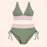 Braga de bikini de talle alto MAREA de Lucía con cobertura reductora
